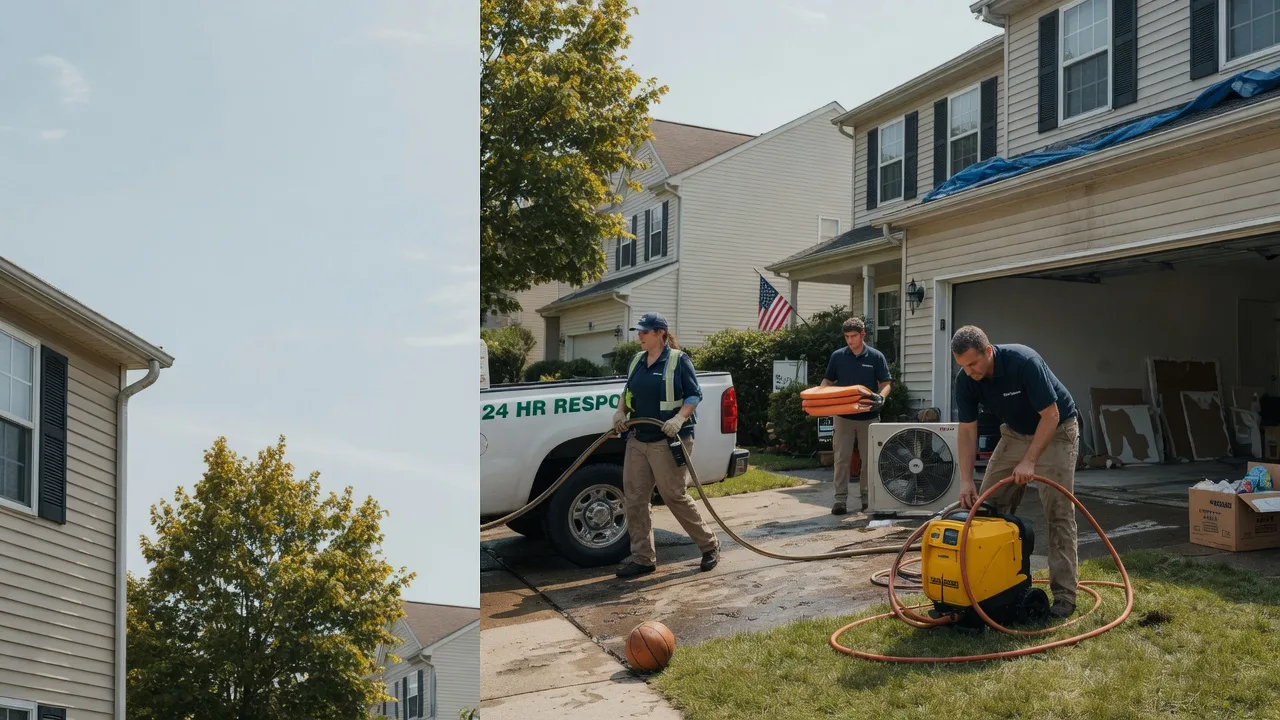 Emergency Water Damage Restoration in Blanchard, PA near me